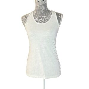 Nike Dri-FIT Gray Racerback Athletic Tank Top | Size Small